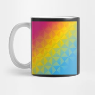 Rainbow Triangle Pattern v5 Mug